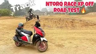 Ntorq race xp off road test on track 🔥 | Ntorq xp off-road | vkd vlogs 