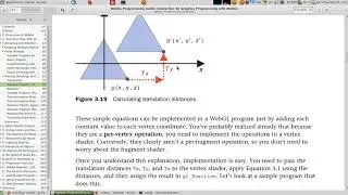 WebGL programming guide 3 3 Moving Rotating and Scaling تغيير موقع المثلث و تحجيمه