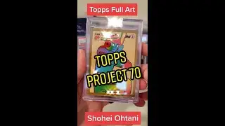 Shohei Ohtani Topps Project 70 Full Art #shorts #shortsfeed #shoheiohtani