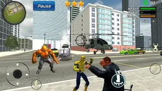 Spider Rope Hero Crime City Battle | Superhero Ninja Gangster City Battle - Android GamePlay