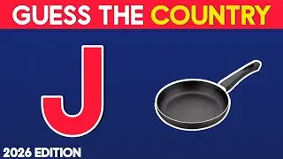 Guess The Country By Emoji | 2026 Edition | Quiz Brain
