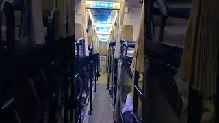 Intercity Smart Bus | Delhi To Gorkhpur | 2*1 Semi Sleepper Bus #intercitybus #bharatbenz