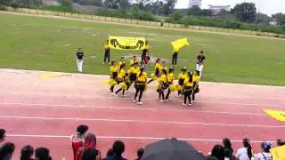 SMK Sri Sentosa Yellow House Cheerleaders 2014