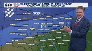 DFW WINTER STORM | Live updates and weather radar from North Texas
