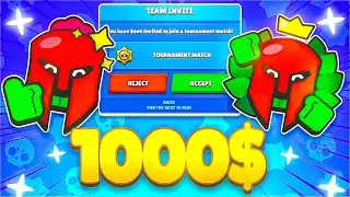 FINALE 1000$ CONTRO 3 PRO PLAYER 🏆 (Brawl Stars)