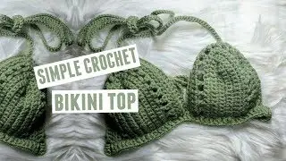DIY CROCHET BIKINI TOP TUTORIAL