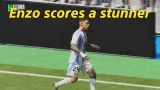Fc26 - Argentina vs Real Madrid - Enzo scores a stunner