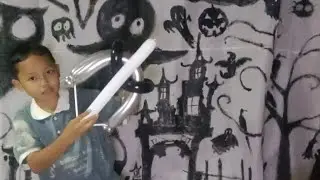 how to make bow and arrow balloon 弓矢バルーン  활과 화살 풍선 弓箭气球  धनुष और बाण गुब्बारा  คันธนูและลูกศรบอลลูน