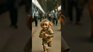 Baby Monkey Rio Built a Giant Cake for New Year | Emotional & Funny Al Story🎂🐒#ai #funny #kahani