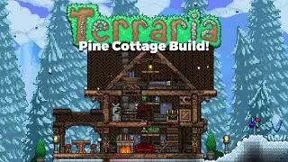 NEW Pine Wood Furniture Set Build! | Terraria 1.4.5!