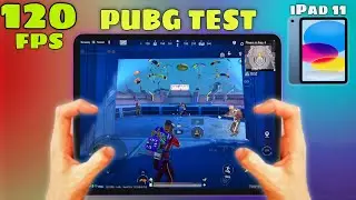 iPad 11 PUBG/BGMI Test ⚡ 120 FPS Ultra Smooth Gameplay | Shocking Performance 2025