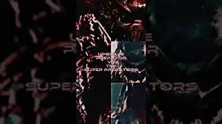 Upgrade Predator Vs The Super Predators #predators #thepredator #shorts #edit #viral