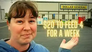 $20 to feed Family of 4 from Dollar General for a Week