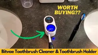 Bitvae Toothbrush Cleaner & Toothbrush Holder, Cleaning and Air Drying, LED Smart Screen - Worth It?