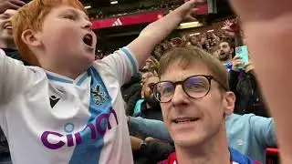 Away day to Old Trafford 0-1 win 💙🦅❤️✊