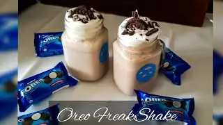 How to make Oreo Freakshake l Oreo Milkshake l Chocolate vanilla FreakShake