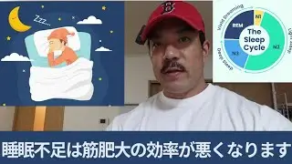 【睡眠を学ぼう】睡眠不足による筋肥大への影響