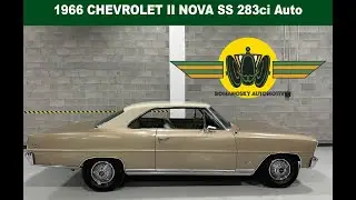 1966 Chev Nova Sport Coupe SS - 283ci V8 with 4 speed auto - Original Paint Survivor