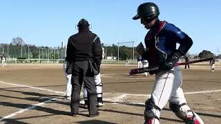 2026 1/18 練習試合　対所沢ＳＣ　1回表裏