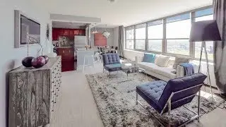 Tour a large one-bedroom model at the full-amenity 1130 South Michigan