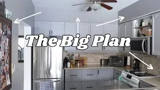 Kitchen Makeover Episode One: Design Plans, Upcoming Projects and Goals