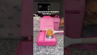 Pack my 9 & 12 year old daughter&rsquo;s lunch with me 🫶✨ #packinglunch #daughters #fyp