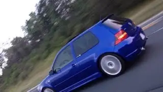 2004 Vw Golf R32  Sound driving City& highway