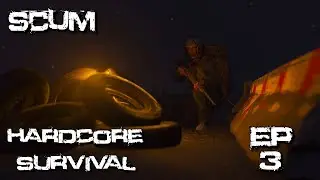 Scum 1.0 Hardcore Server (Meat Grinder) - Survival Series EP 3 (Starting Gear obtained)