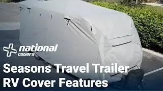 Travel Trailer RV Cover Features - Seasons | National Covers