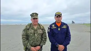 Liberación de 56 Tortugas por parte del BFLIM40 de la Infantería de Marina Colombiana