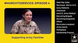 Maj  Neumayer Episode 4 Support Army Families