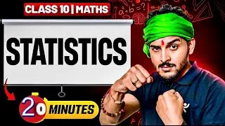 Statistics in 20 Minutes | Most Important Questions | Class 10 Maths Pranav Sir | Board 2026 Special