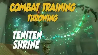 Teniten Shrine Walkthrough - Combat Training: Throwing | Zelda: Tears of the Kingdom