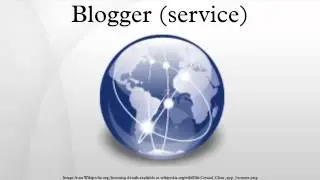 Blogger (service)