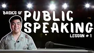 Basics of Public Speaking | Getting Started as a Public Speaker