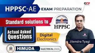 Subjective Solution to HPPSC AE Electrical Himuda paper | All questions Digital Electronics