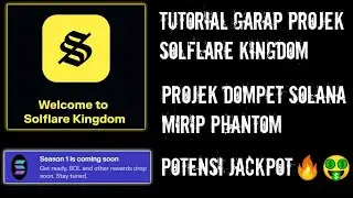 SOLFLARE KINGDOM!! SOLANA NETWORK POTENTIAL JACKPOT WORK🔥🤑