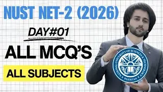 NUST NET 2 31 January 2026 Solved Paper I NUST NET 2 Today Test MCQs Solution I NUST NET 2 Day 01