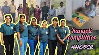 Rangoli Competition Behind the Scenes 👩&zwj;🎨 | College Life Vlog | Jalita Sahu