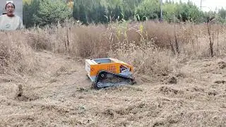 Yamaha MA190 engine 20 inch cutting blade electric start RC tracked slope mower
