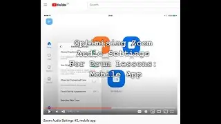 Zoom Audio Settings #2, mobile apps