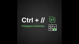 Instant Excel Mismatch Detection with a Magic Shortcut (Ctrl + \) | Compare Two Lists