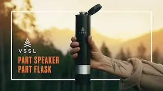 VSSL Insulated Flask with Bluetooth&reg; Speaker