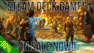 Almost Over! 30 Steam Deck Games on SALE You Need Today!