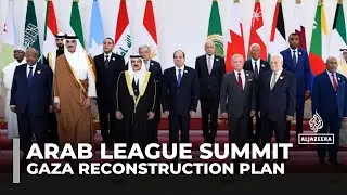 Arab leaders endorse Egypt&rsquo;s Gaza reconstruction plan