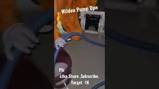 Wilden Pump#Air Driven Diaphragm Pump#Lifeline of Tank Cleaning#captainpopeyethesailor#shorts