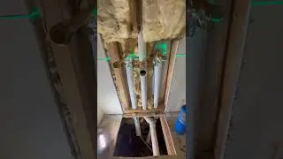 Part 2: Running Water Supply from Floor to Wall. #diy