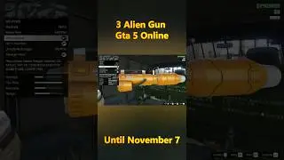 How to buy 3 alien Guns In gta 5 online #gta5 #gta5online #shorts