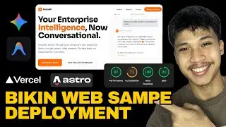 Cara TERMUDAH Bikin Website Full Pake AI - Gemini, Antigravity, Vercel