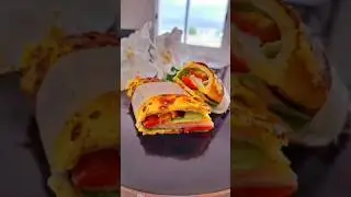 Творожная лепёшка. Безглютеновая.  Cottage cheese wrap. Gluten-free. #творожнаявыпечка #cottagewrap